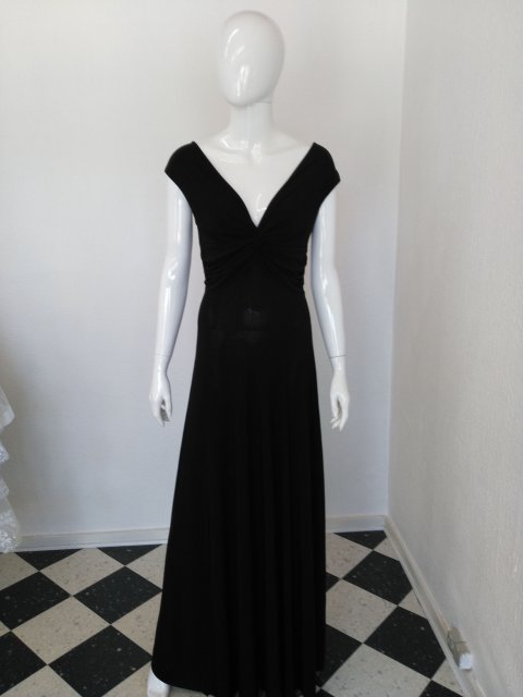 enkel sort kjole Galla Odense